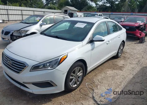 2017 Hyundai Sonata Se из США, поврежденный, VIN 5NPE24AF2HH474394